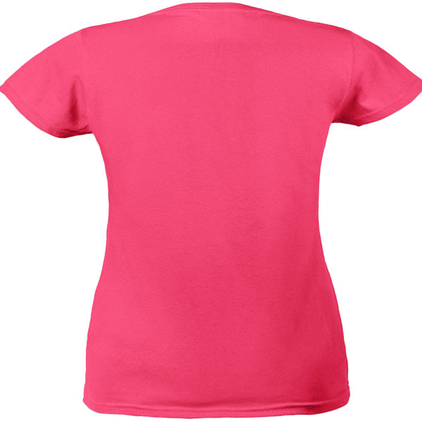 Camiseta Talla Grande Pico Mujer Trasero